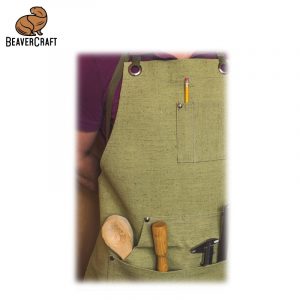 Ποδιά από μουσαμά - πράσινη / BeaverCraft AP1 / 9 Ποδιά από μουσαμά - πράσινη / BeaverCraft AP1 / 8