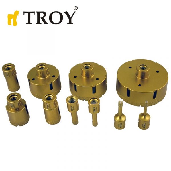 Διαμαντοτρύπανο για γωνιακό τροχό 12 mm, M14 / Troy 27450-12mm / 2 Διαμαντοτρύπανο για γωνιακό τροχό 12 mm, M14 / Troy 27450-12mm / 2