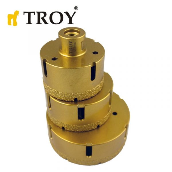 Διαμαντοτρύπανο για γωνιακό τροχό 12 mm, M14 / Troy 27450-12mm / 4 Διαμαντοτρύπανο για γωνιακό τροχό 12 mm, M14 / Troy 27450-12mm / 4