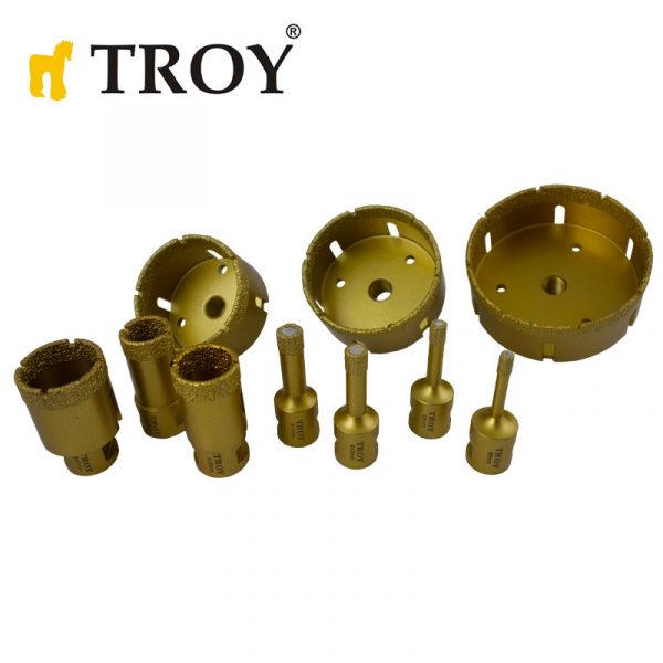 Διαμαντοκορώνα για γωνιακό τριβείο 25 mm, Μ14 / Troy 27450-25mm / 3 Διαμαντοκορώνα για γωνιακό τριβείο 25 mm, Μ14 / Troy 27450-25mm / 3