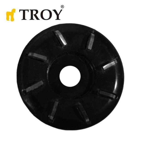 disk-za-drvo-za-gloshlajf-disk-za-shlajfane-na-drvo-8-zba-troy-25088 Δίσκος για ξύλο - για γωνιακό τροχό / Δίσκος λείανσης ξύλου με 8 δόντια / Troy 25088 / 1