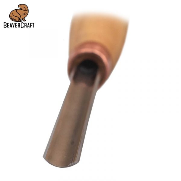 Σκαρπέλο ξυλογλυπτικής - ημιστρόγγυλο / BeaverCraft K8/08 / 3 Σκαρπέλο ξυλογλυπτικής - ημιστρόγγυλο / BeaverCraft K8/08 / 3