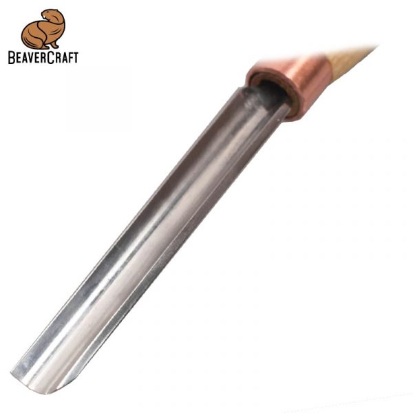 Σκαρπέλο ξυλογλυπτικής - ημι-στρογγυλό / BeaverCraft K9/10 / 1 Σκαρπέλο ξυλογλυπτικής - ημι-στρογγυλό / BeaverCraft K9/10 / 1