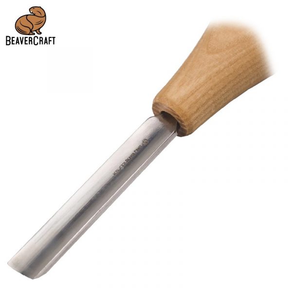 Καλέμι ξυλογλυπτικής - ημι-στρογγυλό / BeaverCraft P5/12 / 1