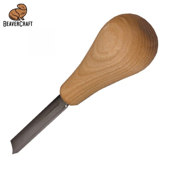 Καλέμι ξυλογλυπτικής - ημι-στρογγυλό / BeaverCraft P5/12 / 2