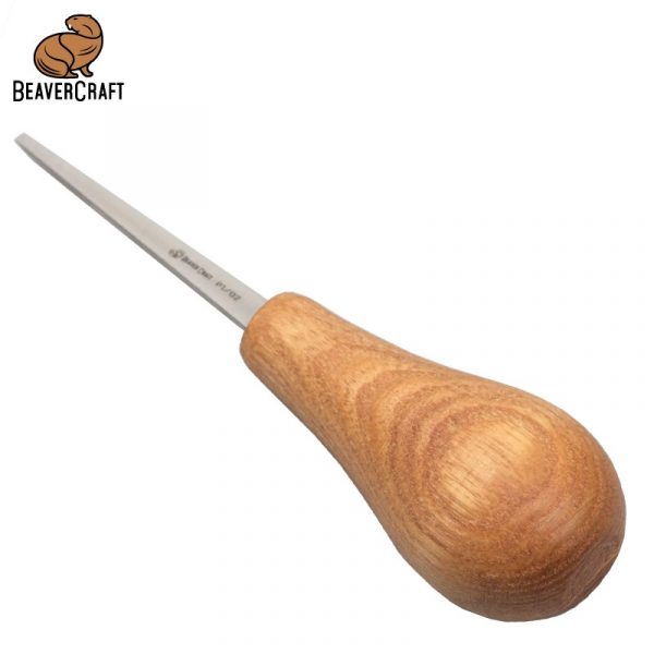 Σμίλη για ξυλογλυπτική - ίσια / BeaverCraft P1/02 / 1 Σμίλη για ξυλογλυπτική - ίσια / BeaverCraft P1/02 / 1