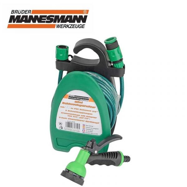 Λαστιχένιος σωλήνας κήπου και πιστόλι / Mannesmann 62100 / 2 Λαστιχένιος σωλήνας κήπου και πιστόλι / Mannesmann 62100 / 2