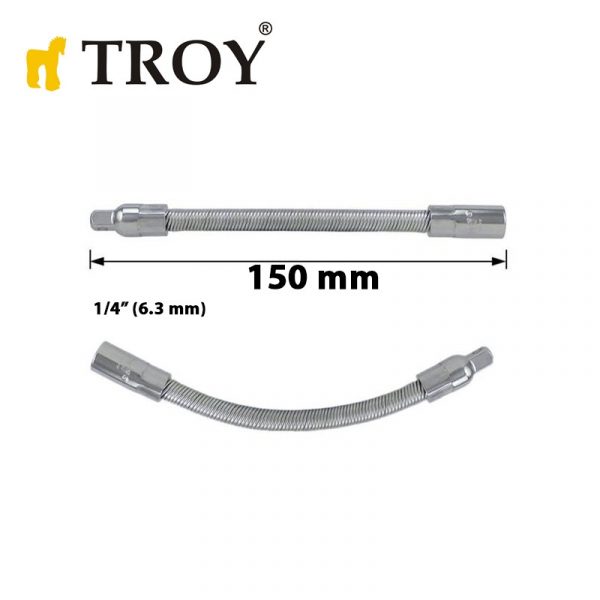 Εύκαμπτη προέκταση 1/4“ / Troy 26178 / 1 Εύκαμπτη προέκταση 1/4“ / Troy 26178 / 1