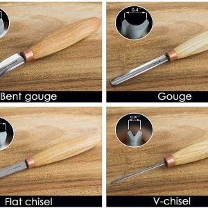 Σετ σκαρπέλα για ξυλογλυπτική / BeaverCraft SC01 / 8 Σετ σκαρπέλα για ξυλογλυπτική / BeaverCraft SC01 / 7