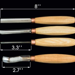 Σετ σκαρπέλα για ξυλογλυπτική / BeaverCraft SC01 / 9 Σετ σκαρπέλα για ξυλογλυπτική / BeaverCraft SC01 / 8