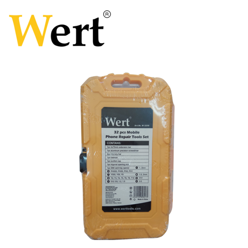 Σετ εργαλείων για επισκευή τηλεφώνων και tablet / WERT 2258 / 2 Σετ εργαλείων για επισκευή τηλεφώνων και tablet / WERT 2258 / 2