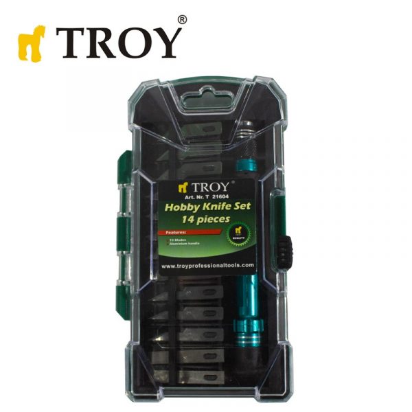 Σετ λεπίδων 14 κομματιών / Troy 21604 / 2 Σετ λεπίδων 14 κομματιών / Troy 21604 / 2