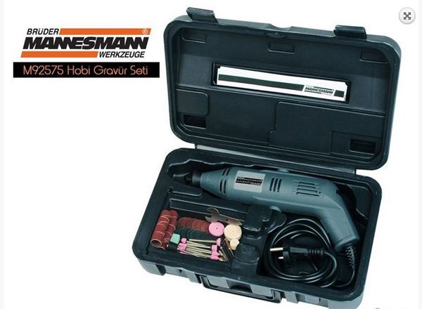 Σετ μίνι μηχάνημα χάραξης 50 τεμαχίων / Mannesmann 92575 / 6 Σετ μίνι μηχάνημα χάραξης 50 τεμαχίων / Mannesmann 92575 / 6