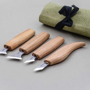 Σετ σκαρπέλα ξυλογλυπτικής 4 τεμ. / BeaverCraft S05 / 7 Σετ σκαρπέλα ξυλογλυπτικής 4 τεμ. / BeaverCraft S05 / 6