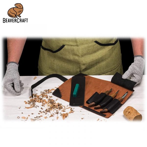 Σετ σκαρπέλων ξυλογλυπτικής 5 τμημάτων / BeaverCraft S15X / 5 Σετ σκαρπέλων ξυλογλυπτικής 5 τμημάτων / BeaverCraft S15X / 5