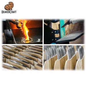 Σετ σκαρπέλων ξυλογλυπτικής 5 τμημάτων / BeaverCraft S15X / 14 Σετ σκαρπέλων ξυλογλυπτικής 5 τμημάτων / BeaverCraft S15X / 13