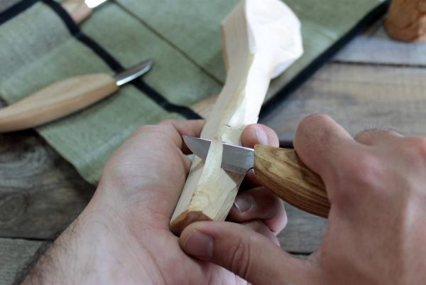 Σετ 4 βασικών μαχαιριών για ξυλογλυπτική / BeaverCraft S07 / 3 Σετ 4 βασικών μαχαιριών για ξυλογλυπτική / BeaverCraft S07 / 3