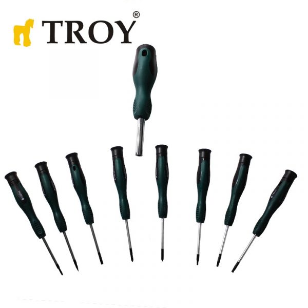 Σετ κατσαβιδιών και μύτες με βάση - 50 τεμάχια / Troy 22350 / 3 Σετ κατσαβιδιών και μύτες με βάση - 50 τεμάχια / Troy 22350 / 3