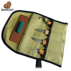 Σετ για σκαλιστικά μαχαίρια κουταλιών / BeaverCraft S48 / 6 Σετ για σκαλιστικά μαχαίρια κουταλιών / BeaverCraft S48 / 5