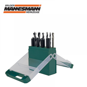 Σετ τρυπάνια για ξύλο 10 τεμ. / Mannesmann 54320 / 1 komplekt-svredla-za-darvo-10-br-mannesmann-54320
