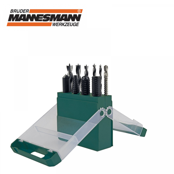 komplekt-svredla-za-darvo-10-br-mannesmann-54320 Σετ τρυπάνια για ξύλο 10 τεμ. / Mannesmann 54320 / 1