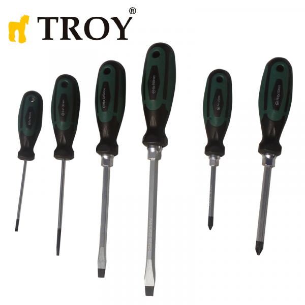 Σετ ενισχυμένων κατσαβιδιών / TROY 22304 / 3 Σετ ενισχυμένων κατσαβιδιών / TROY 22304 / 3