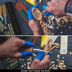 Σύνολο για ξυλογλυπτική - Κέλτικο κουτάλι / BeaverCraft DIY04 / 7 Σύνολο για ξυλογλυπτική - Κέλτικο κουτάλι / BeaverCraft DIY04 / 6