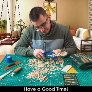 Σύνολο για ξυλογλυπτική - Κέλτικο κουτάλι / BeaverCraft DIY04 / 8 Σύνολο για ξυλογλυπτική - Κέλτικο κουτάλι / BeaverCraft DIY04 / 7