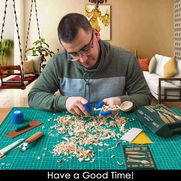 Σύνολο για ξυλογλυπτική - Κέλτικο κουτάλι / BeaverCraft DIY04 / 3 Σύνολο για ξυλογλυπτική - Κέλτικο κουτάλι / BeaverCraft DIY04 / 3