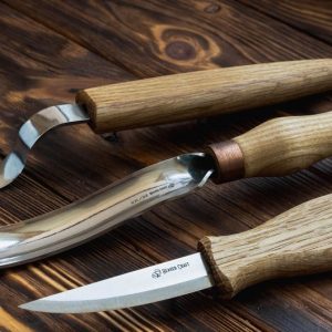 Σετ σκαλίσματος ξύλου με 3 μαχαίρια / BeaverCraft S14 / 6 Σετ σκαλίσματος ξύλου με 3 μαχαίρια / BeaverCraft S14 / 5