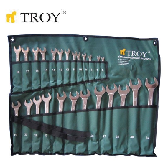 Σετ γερμανοπολύγωνα κλειδιά, 25 τεμαχίων / TROY 21525 / 3 Σετ γερμανοπολύγωνα κλειδιά, 25 τεμαχίων / TROY 21525 / 3