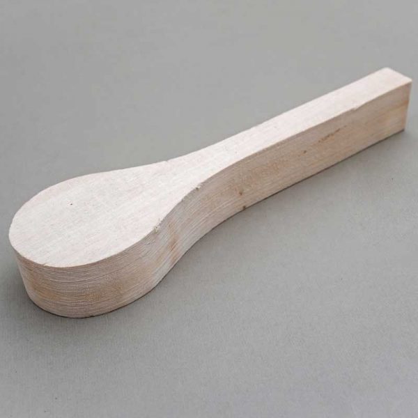 Κουτάλι σε λευκό ξύλο για ξυλογλυπτική / BeaverCraft B1 / 3 Κουτάλι σε λευκό ξύλο για ξυλογλυπτική / BeaverCraft B1 / 3