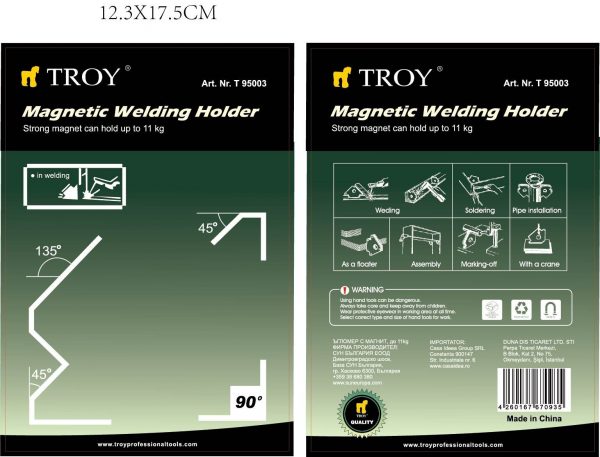 Μαγνήτης συγκόλλησης 11 kg / Troy 95003 / 1 Μαγνήτης συγκόλλησης 11 kg / Troy 95003 / 1