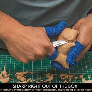 Μαχαίρι για ξυλογλυπτική 165/60 χιλ. / BeaverCraft C3 / 5 Μαχαίρι για ξυλογλυπτική 165/60 χιλ. / BeaverCraft C3 / 4