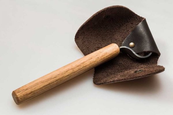 Κουτάλι ξυλογλυπτικής με λαβή από δρυς. 2 Κουτάλι ξυλογλυπτικής με λαβή από δρυς. 2