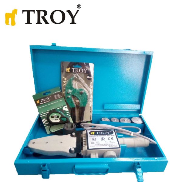 Κολλητήρι για πολυπροπυλενικούς σωλήνες / Troy 19910 / 1500 W 1 Κολλητήρι για πολυπροπυλενικούς σωλήνες / Troy 19910 / 1500 W 1