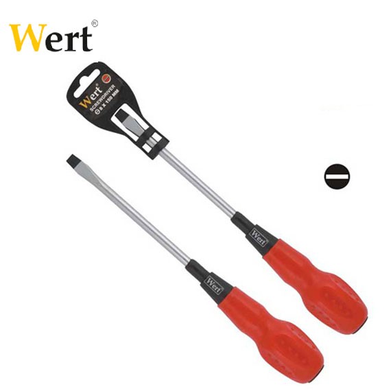 prava-otvertka-80x150mm-wert-2227 Επίπεδο κατσαβίδι (8,0x150mm) / WERT 2227 / 1