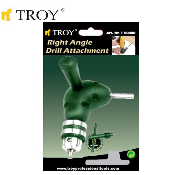 Ορθογώνιος αντάπτορας για τρυπάνι / TROY 90000 / 2 Ορθογώνιος αντάπτορας για τρυπάνι / TROY 90000 / 2