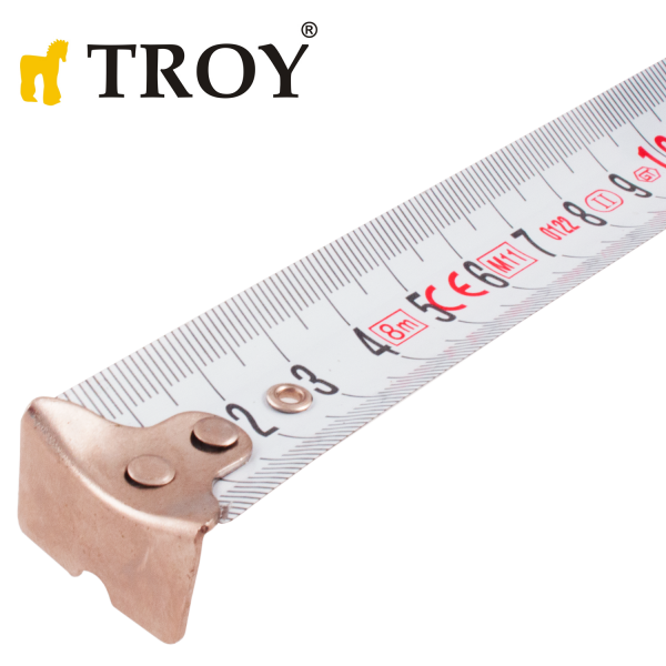 Μετροταινία με στοπ (8m x 25mm) 4 Μετροταινία με στοπ (8m x 25mm) 4