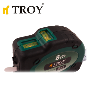 Μετροταινία με στοπ και λέιζερ 8 x 25mm / Troy 23100 / 12 Μετροταινία με στοπ και λέιζερ 8 x 25mm / Troy 23100 / 11