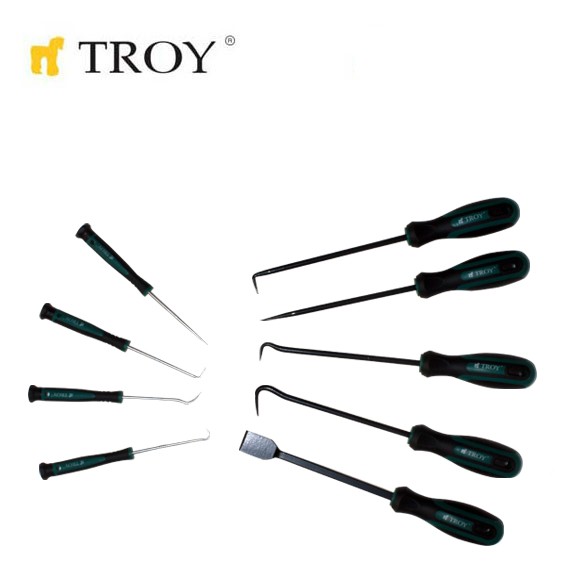 Σετ σμίλες και αγκίστρια 165mm και 260mm 9 τεμ. / TROY 26905 / 2 Σετ σμίλες και αγκίστρια 165mm και 260mm 9 τεμ. / TROY 26905 / 2