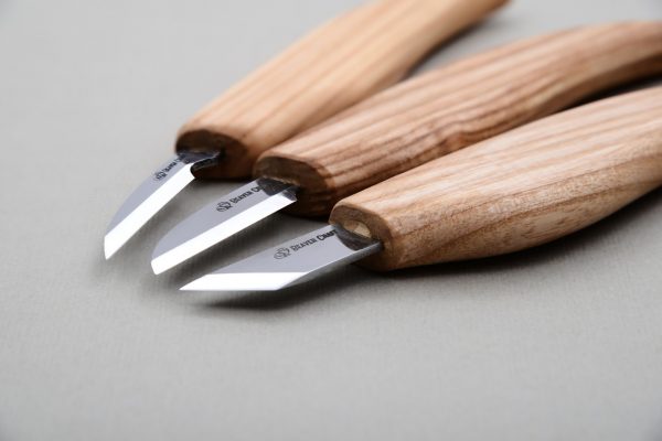 Σετ για ξυλογλυπτική από 3 μαχαίρια / BeaverCraft S12 / 1 Σετ για ξυλογλυπτική από 3 μαχαίρια / BeaverCraft S12 / 1