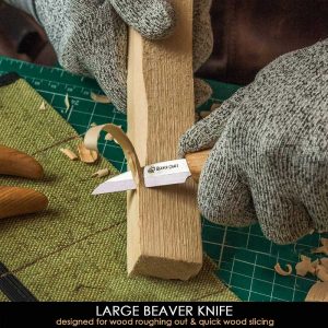 Σετ αρχαρίων για ξυλογλυπτική με αξεσουάρ / BeaverCraft S15 / 10 Σετ αρχαρίων για ξυλογλυπτική με αξεσουάρ / BeaverCraft S15 / 9