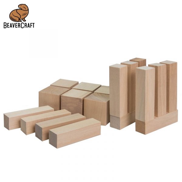 Κενά για ξυλογλυπτική, 18 τεμάχια / BeaverCraft BW18 / 1 Κενά για ξυλογλυπτική, 18 τεμάχια / BeaverCraft BW18 / 1