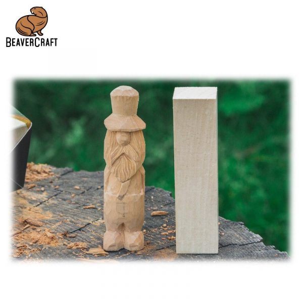 Κενά για ξυλογλυπτική, 18 τεμάχια / BeaverCraft BW18 / 4 Κενά για ξυλογλυπτική, 18 τεμάχια / BeaverCraft BW18 / 4